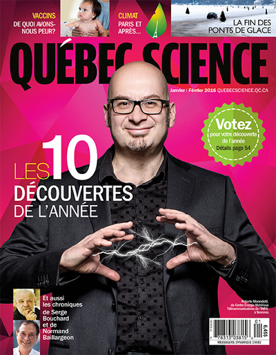 Québec science - 10 découvertes de l'année 2015 - Sylvain Chemtob ...